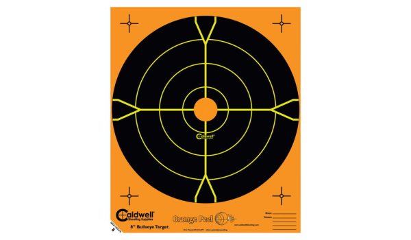 Caldwell Alvos Laranja 20cm pack 25