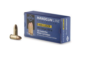 PPU 9 mm 115g FMJ PPU 9 mm 115g FMJ