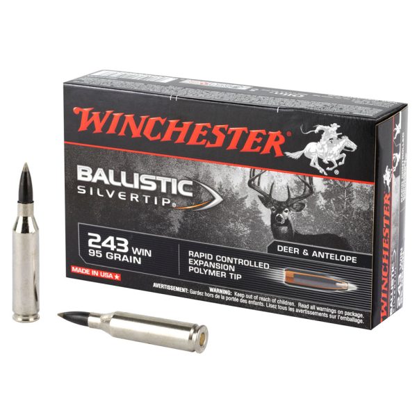 Winchester 243win Ballistic Silvertip
