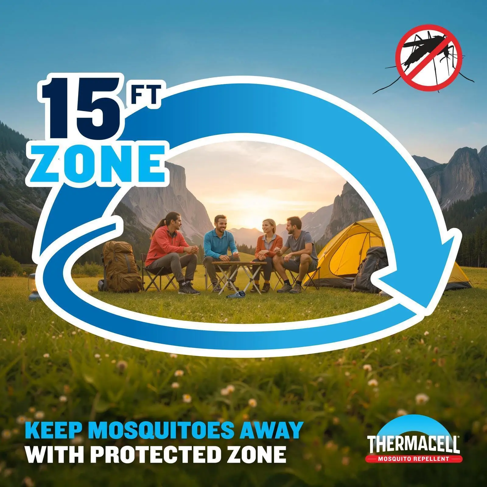 Thermacell Portátil MR300 Repelente de Insectos Thermacell Portátil MR300 Repelente de Insectos