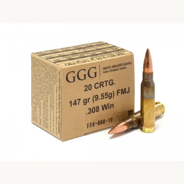 GGG 308win 147gr FMJ